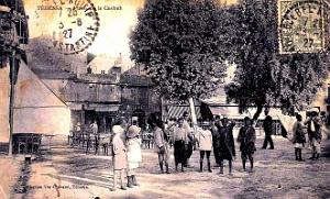 1909- Tebessa - Place de la Casbah - 1927